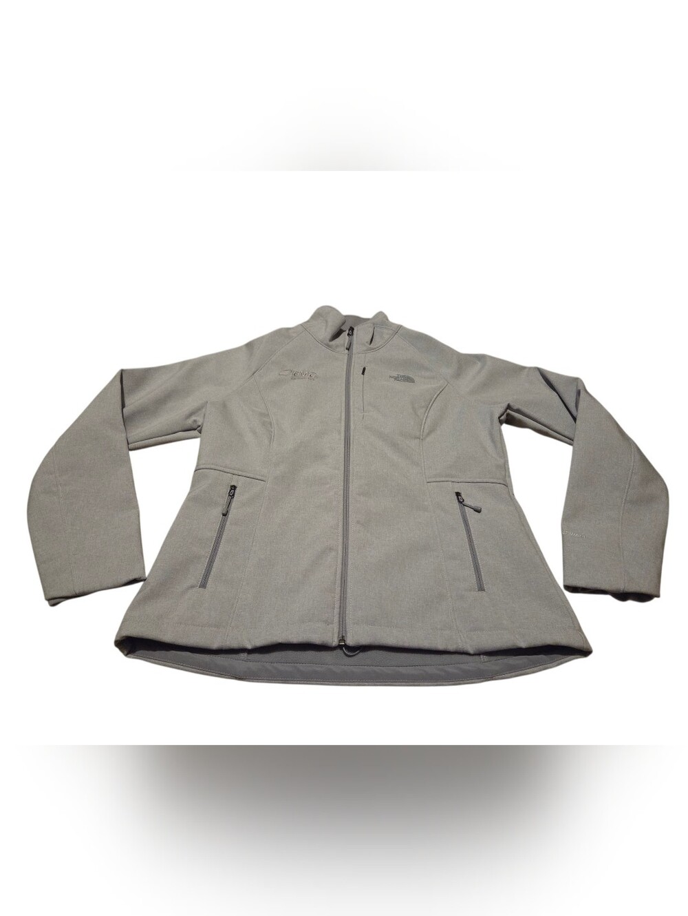 The North Face Women's Apex Barrier Soft Shell Jacket Grey Size Large
